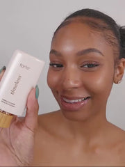 timeless hydrating foundation & brush duo